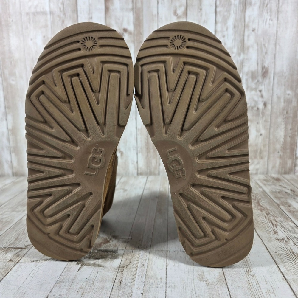 UGG Neumel Chestnut Suede Lace Up Ankle Boots 1017320K Women - Picture 7 of 8